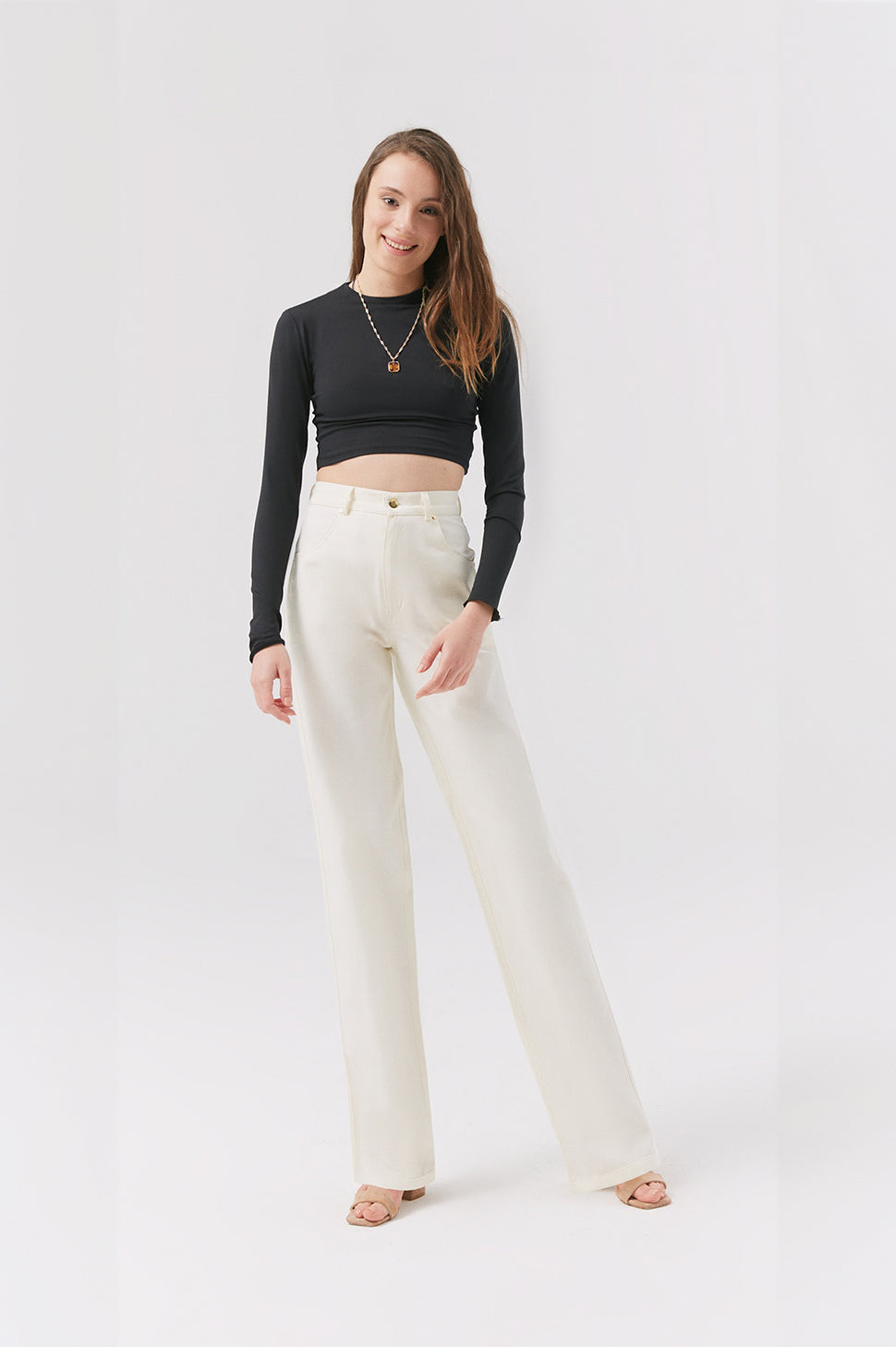 Iamlovein-Vanilla Sky Eco Comfort Trousers-Pantolon-1-Milagron.com