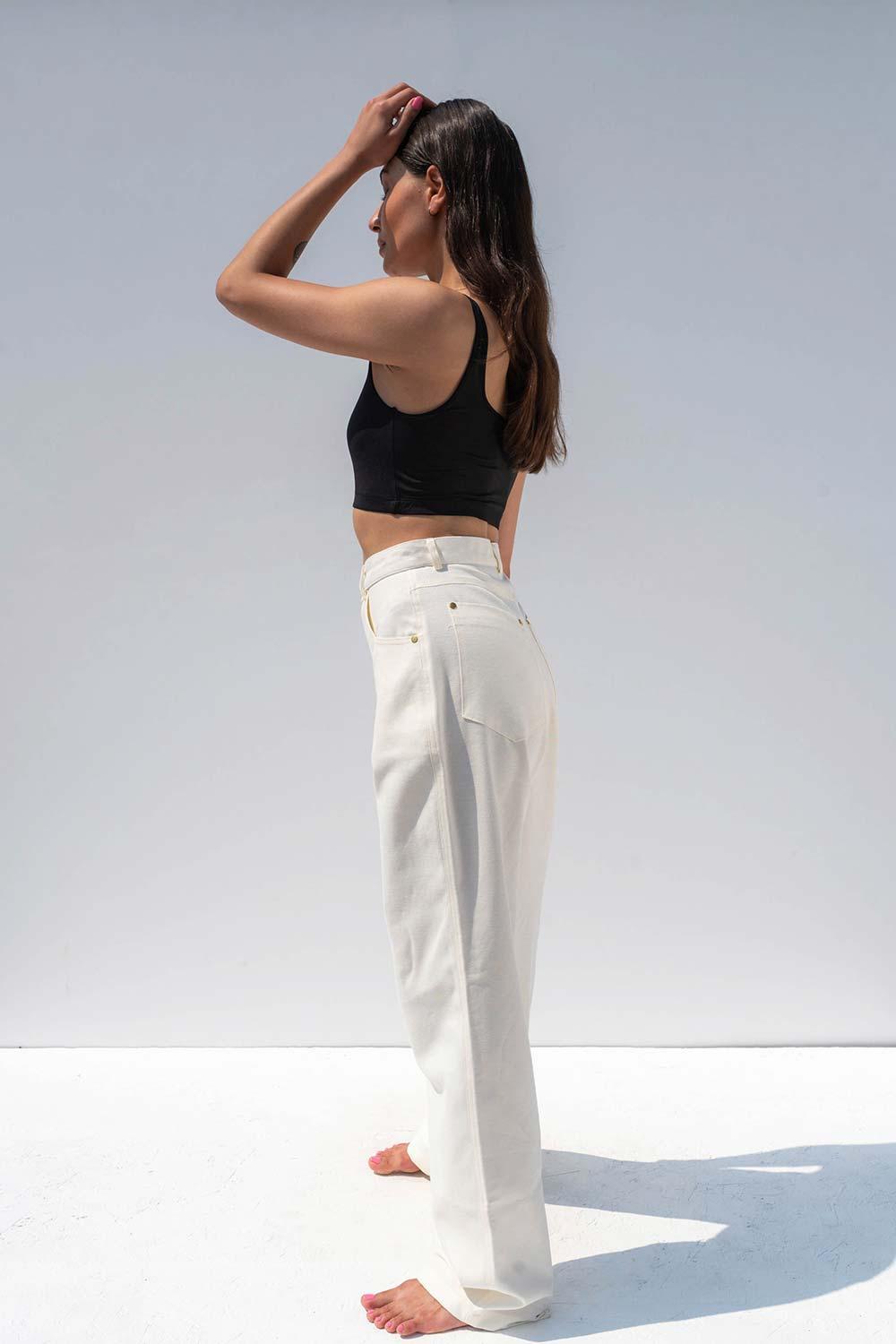 Iamlovein-Vanilla Sky EcoComfort Trousers-Pantolon-3-Milagron.com