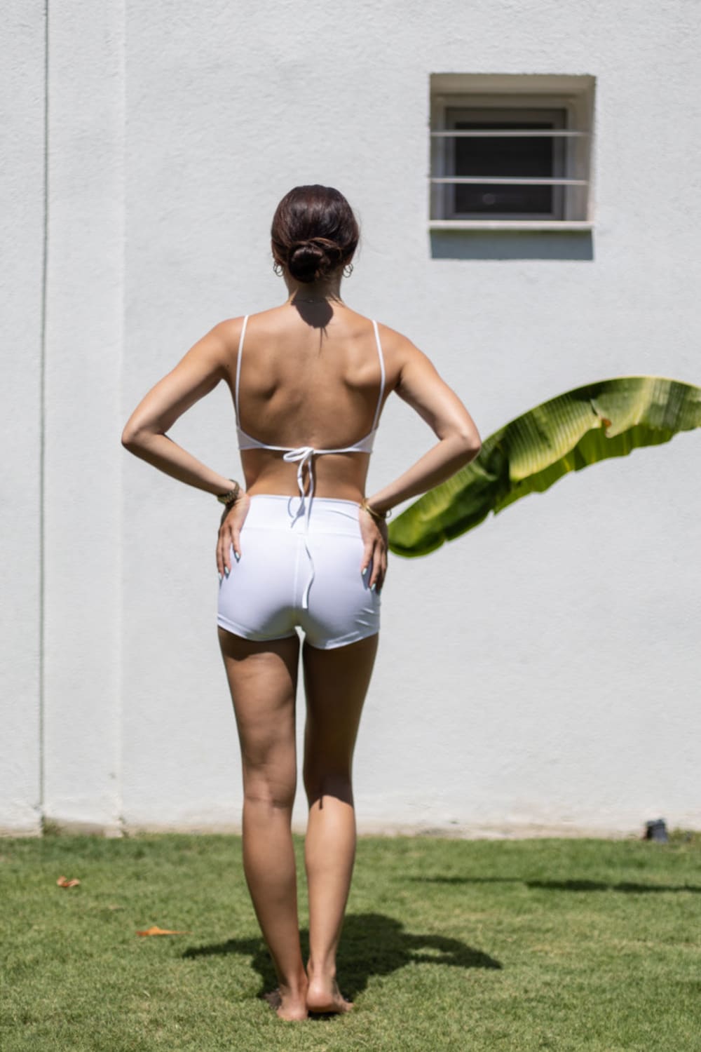 Iamlovein-White Only Shorts-Şort-2-Milagron.com