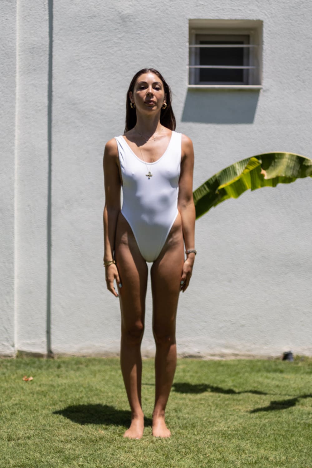 Iamlovein-White Sava Bodysuit-Bodysuit-2-Milagron.com