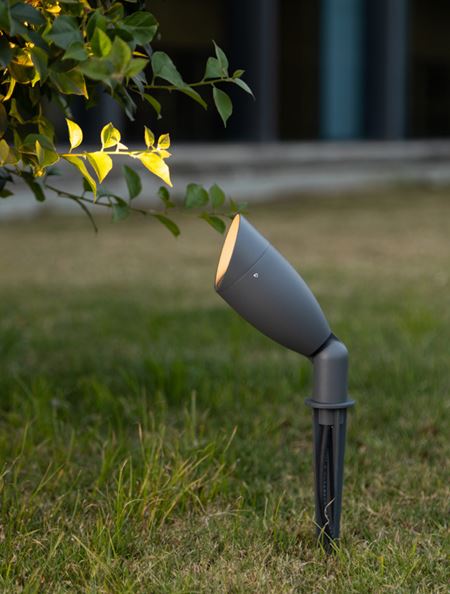 Path Spot Spike Kentsel Gri̇ Ø6,4X17,2Xh27,9 Cm Led 5W 3000K 15°