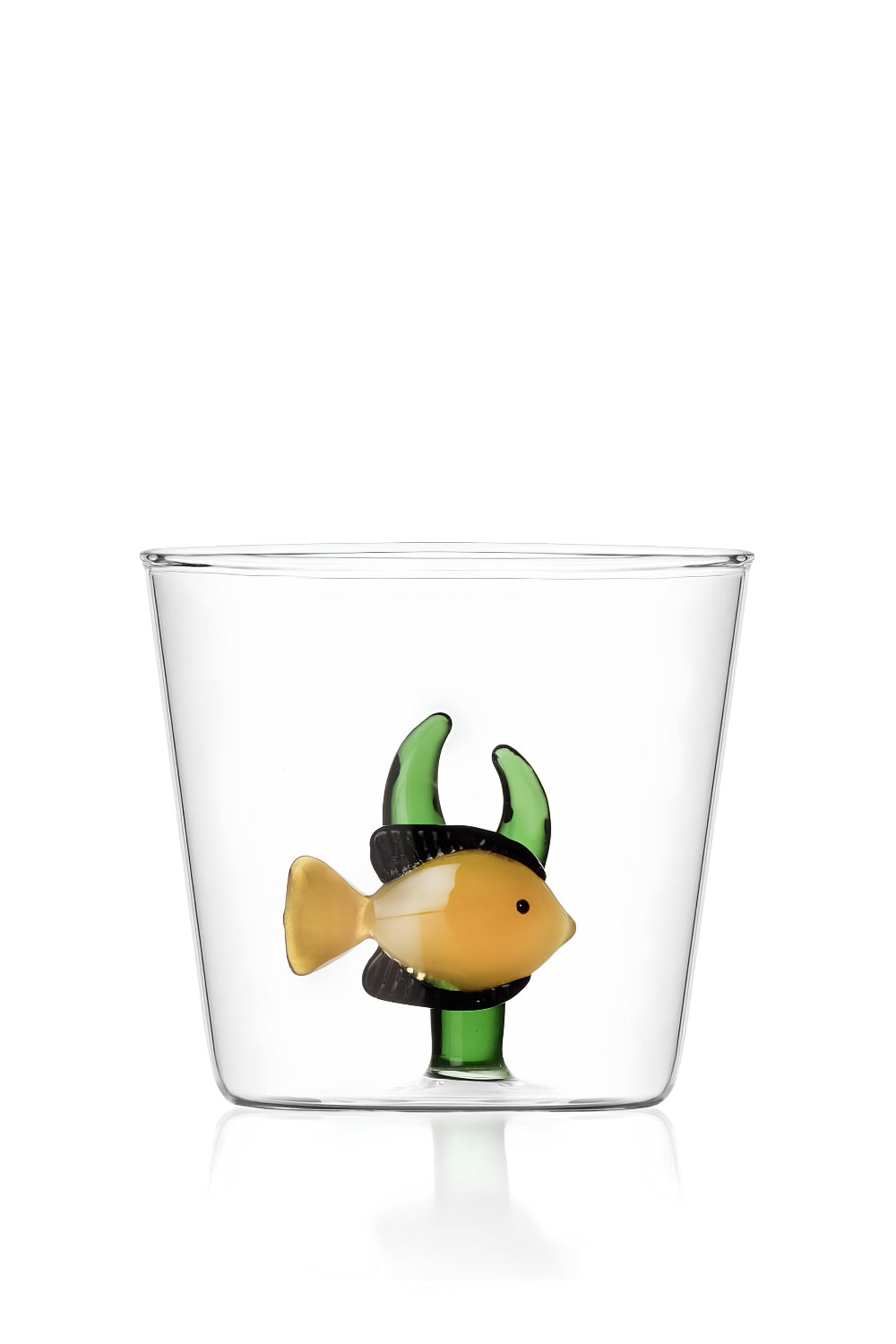 Ichendorf Milano-Balık Figürlü Cam Su Bardağı No:3-Bardak-1-Milagron.com