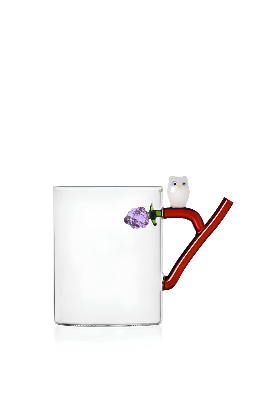 Ichendorf Milano-Baykuş Figürlü Cam Kupa-Kupa Bardak-1-Milagron.com