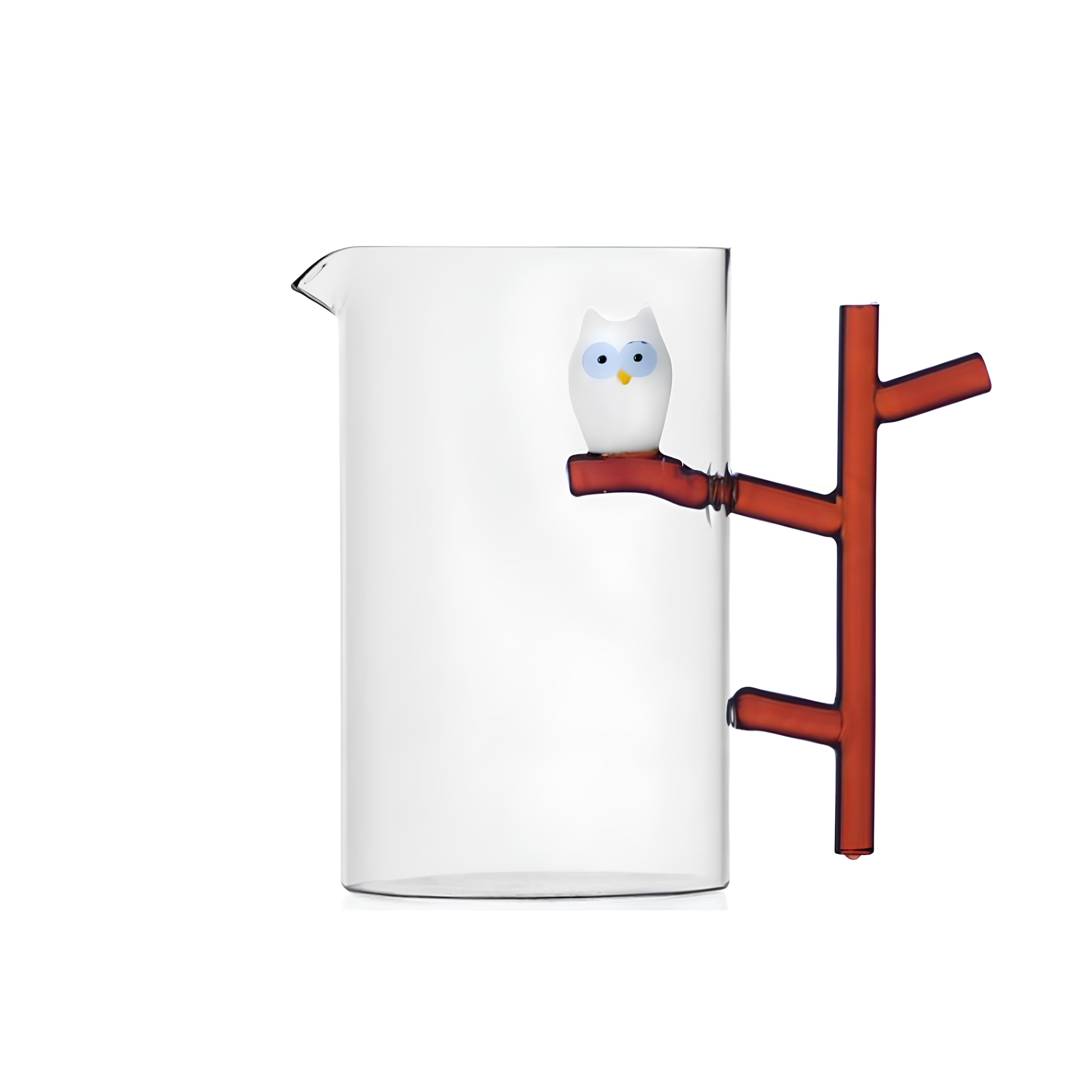 Ichendorf Milano-Baykuş Figürlü Cam Sürahi-Sürahi-1-Milagron.com