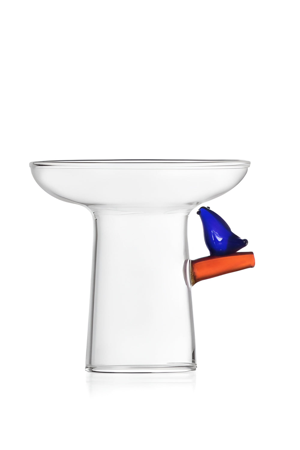 Ichendorf Milano-Birds Mavi Kuş Figürlü Cam Yumurta Kasesi-Sunum Aksesuarları-1-Milagron.com