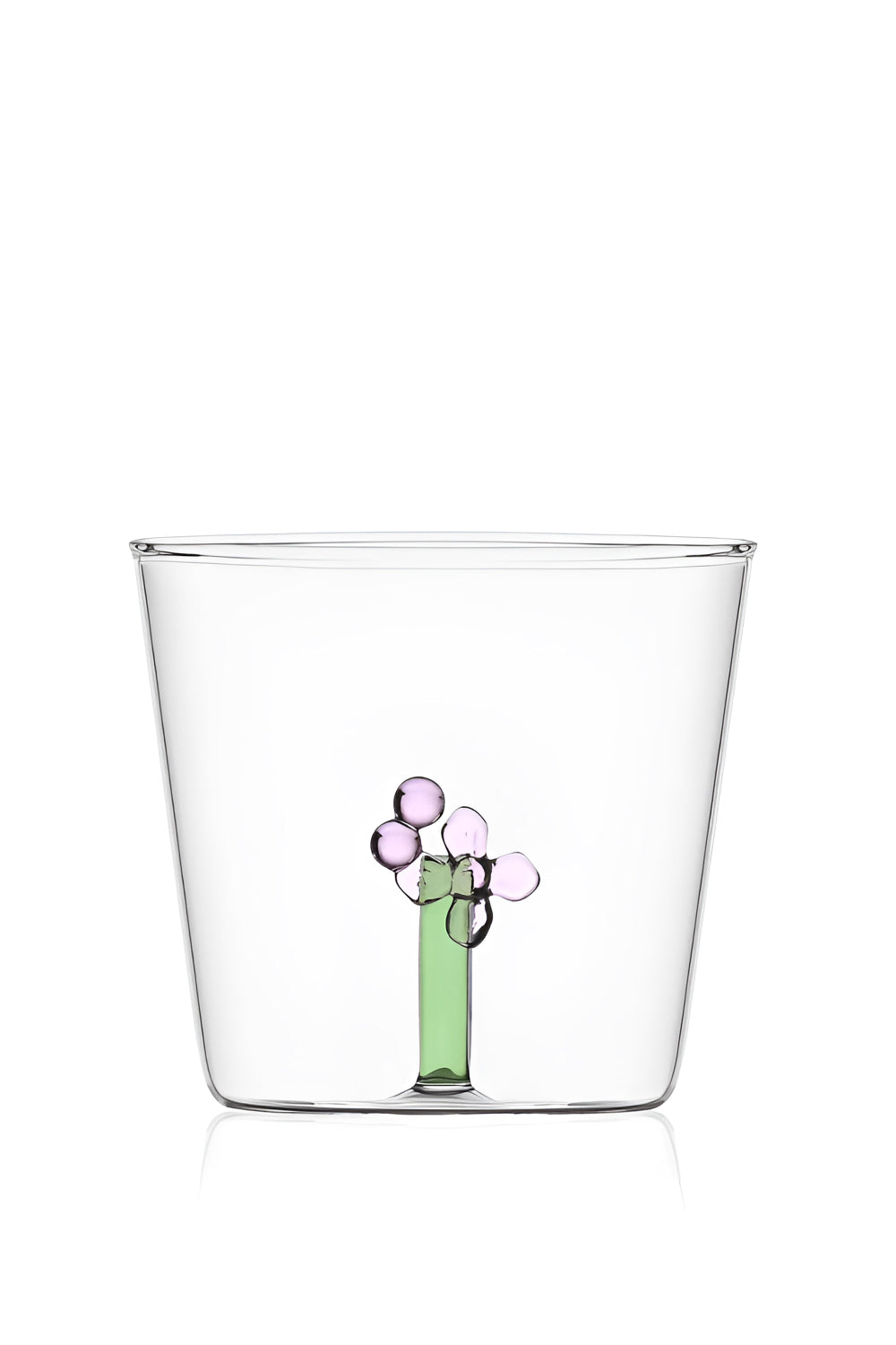 Ichendorf Milano-Bloom Alphabet I Harf Figürlü Cam Su Bardağı-Bardak-1-Milagron.com