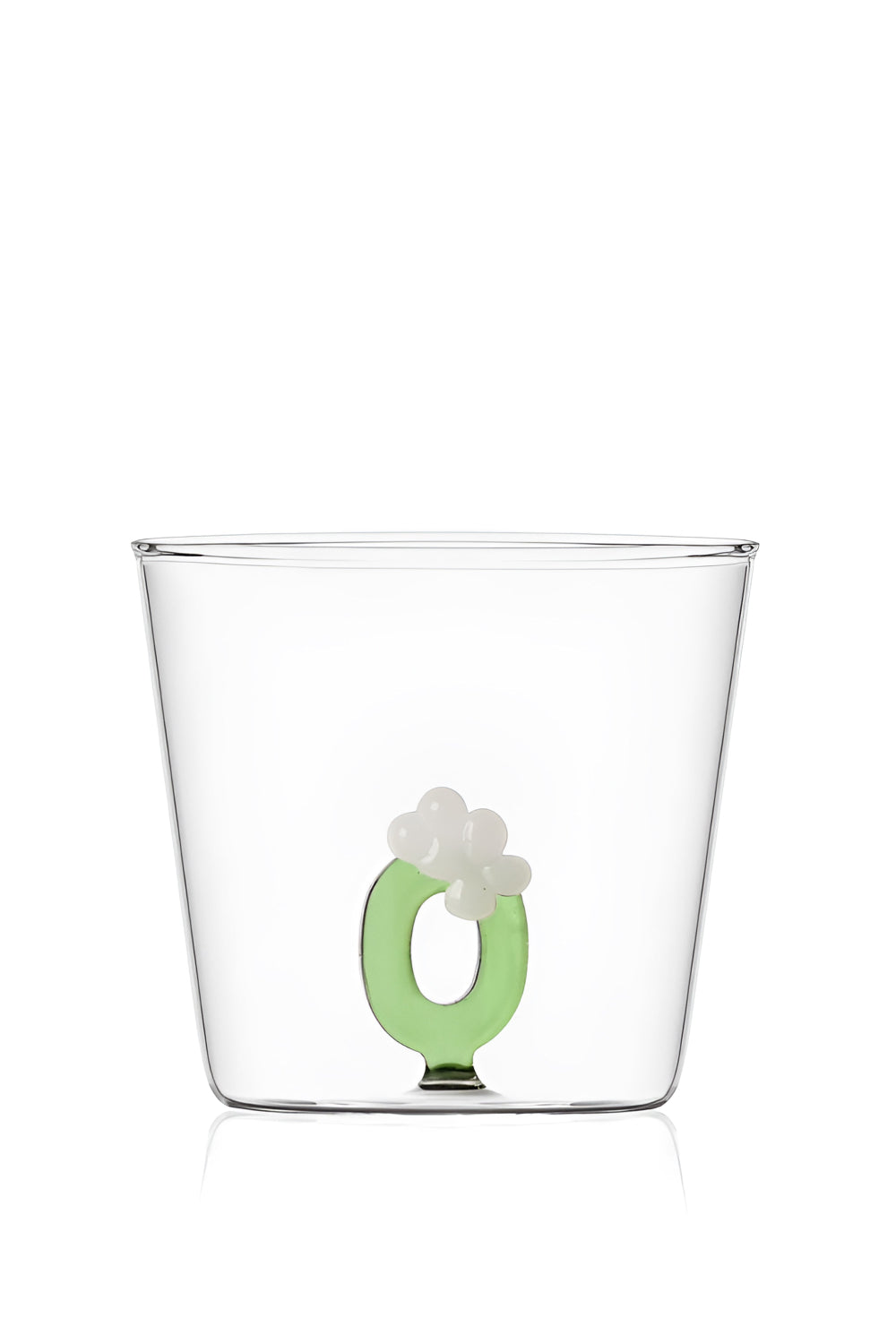 Ichendorf Milano-Bloom Alphabet O Harf Figürlü Cam Su Bardağı-Bardak-1-Milagron.com