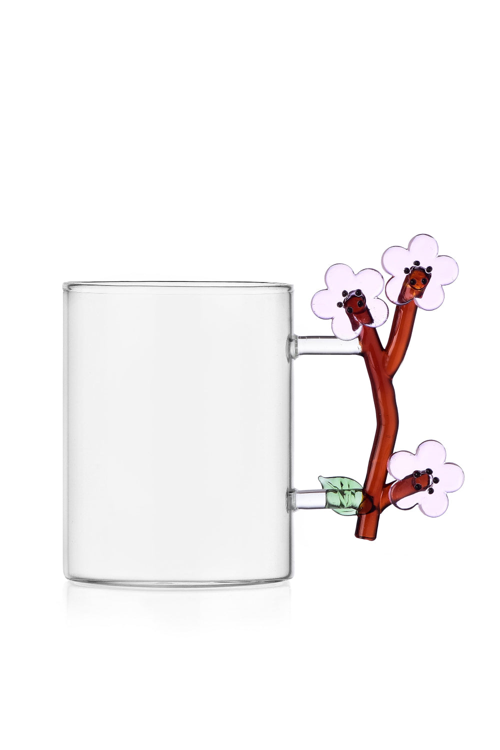 Ichendorf Milano-Çiçek Figürlü Cam Kupa No:7-Kupa Bardak-1-Milagron.com
