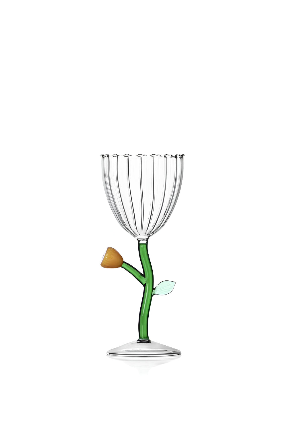 Ichendorf Milano-Çiçek Sapı Gövdeli Cam Bardak No:3-Kadeh-1-Milagron.com