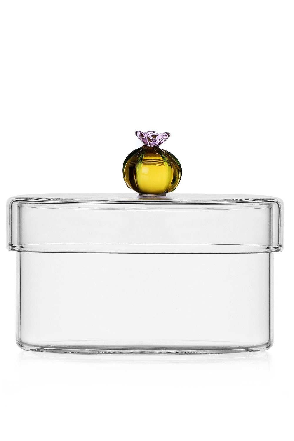 Ichendorf Milano-Desert Plants Amber Kaktüs Figürlü Cam Saklama Kabı 700ml-Saklama Kabı-1-Milagron.com