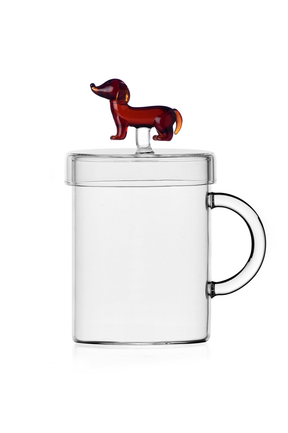 Ichendorf Milano-Dogs Koleksiyonu Sosis Köpek Figürlü Cam Kupa-Kupa Bardak-1-Milagron.com