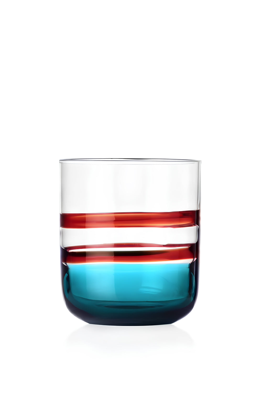 Ichendorf Milano-Gesti Koleksiyonundan Renkli Cam Bardak No:7-Bardak-1-Milagron.com