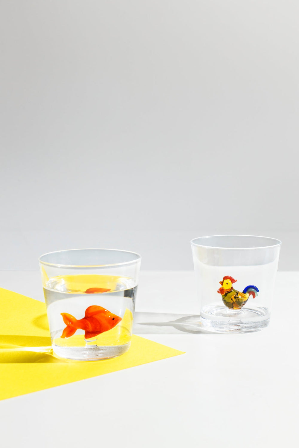 Ichendorf Milano-Horoz Figürlü Cam Su Bardağı-Bardak-2-Milagron.com