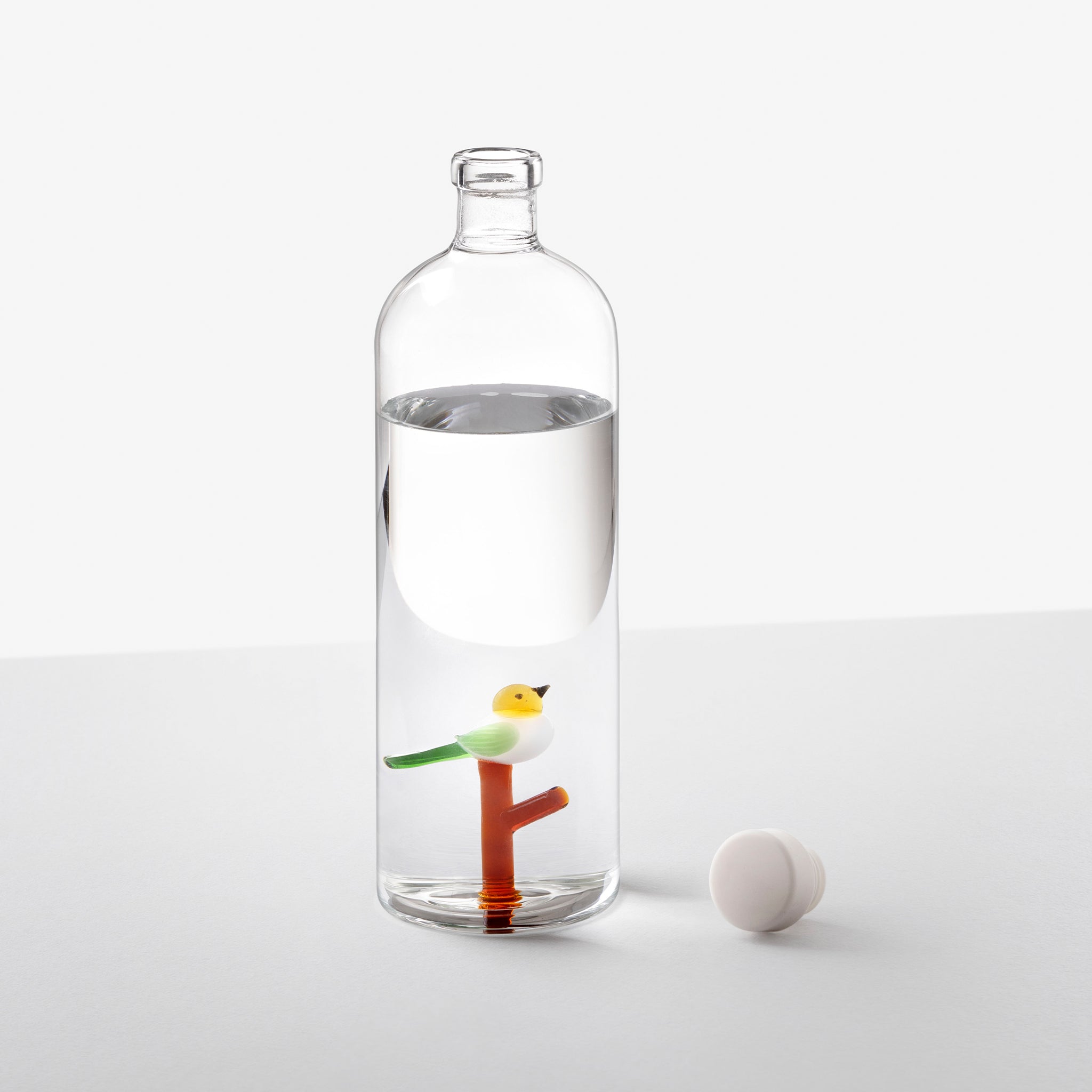 Ichendorf Milano-Kuş Figürlü Tıpalı Cam Şişe-Şişe-2-Milagron.com