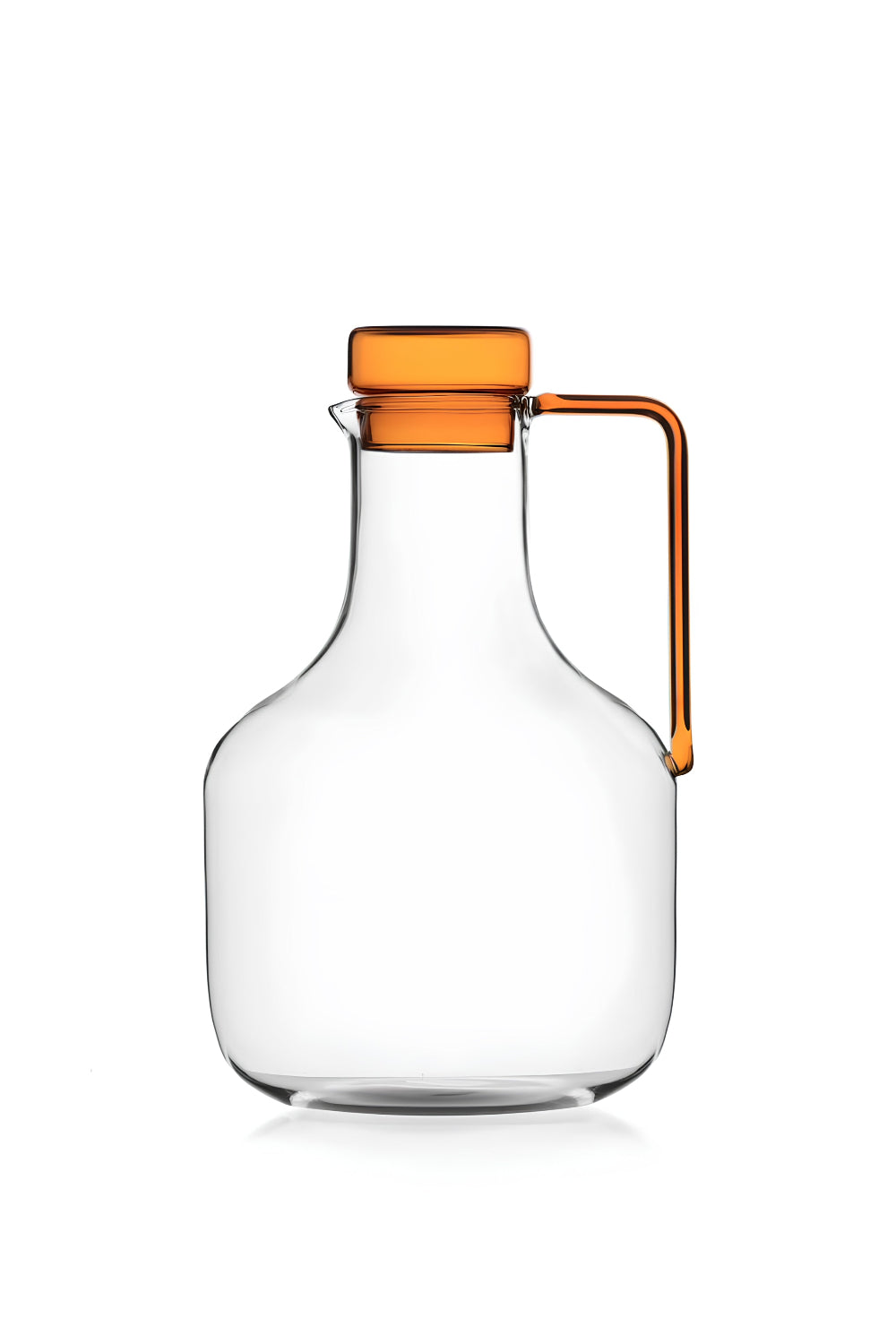 Ichendorf Milano-Liberta Turuncu Kapaklı Cam Sürahi-Sürahi-1-Milagron.com