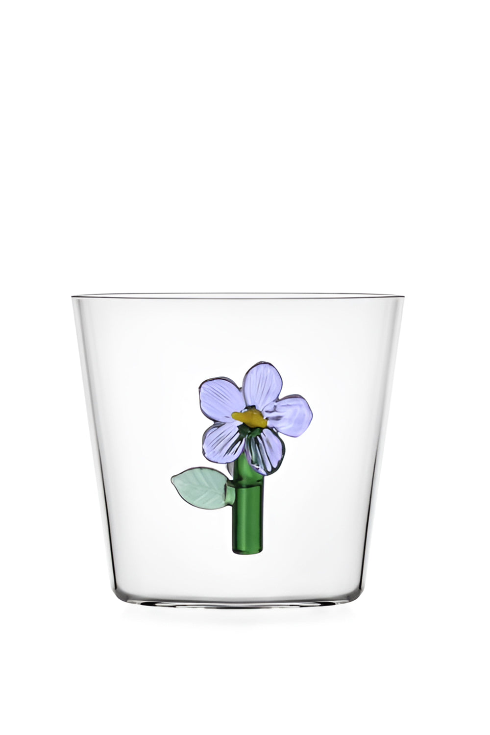 Ichendorf Milano-No:2 Çiçek Figürlü Cam Su Bardağı-Bardak-1-Milagron.com