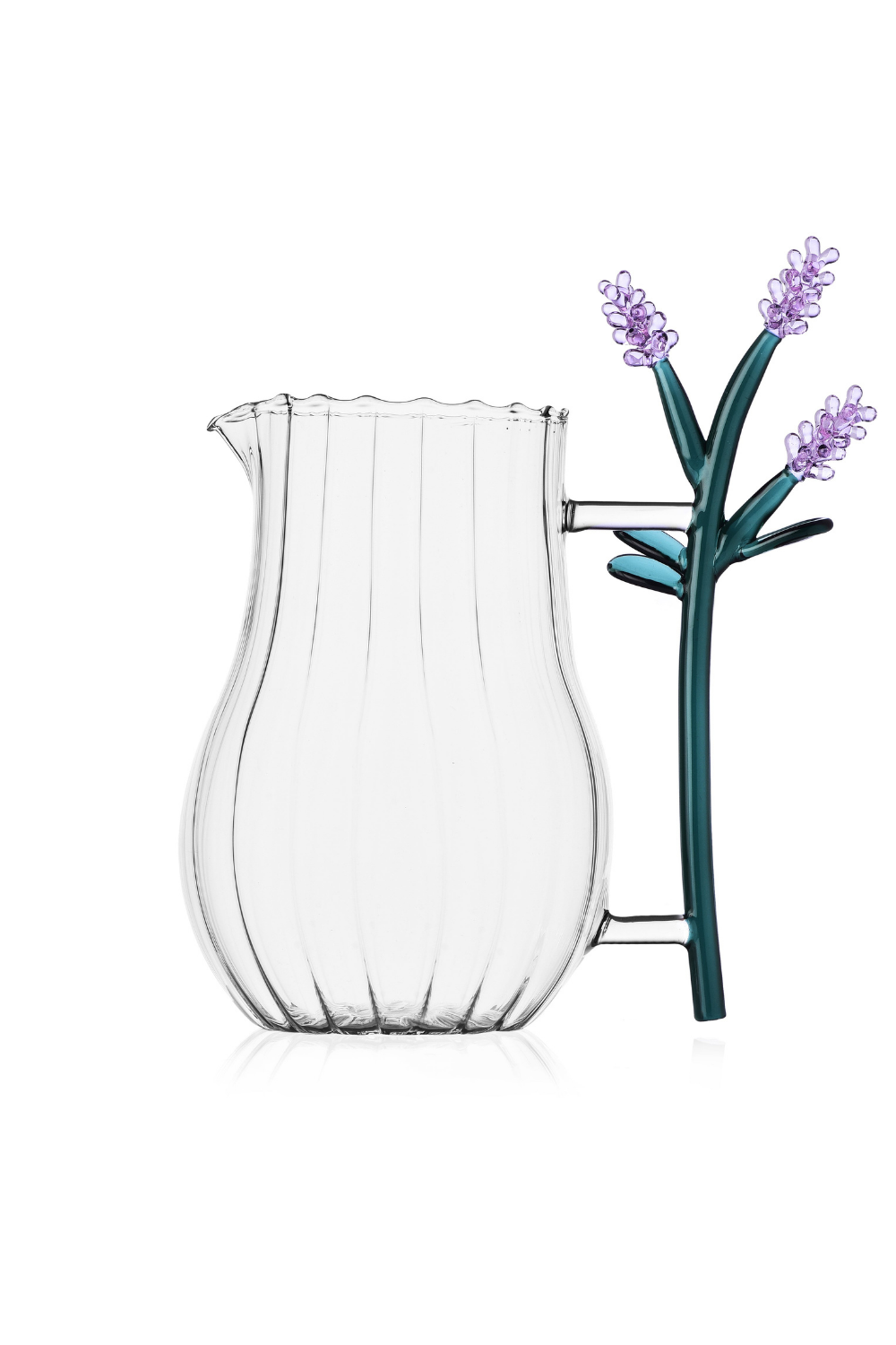 Ichendorf Milano-No:3 Botanica Çiçek Figürlü Cam Sürahi-Sürahi-1-Milagron.com