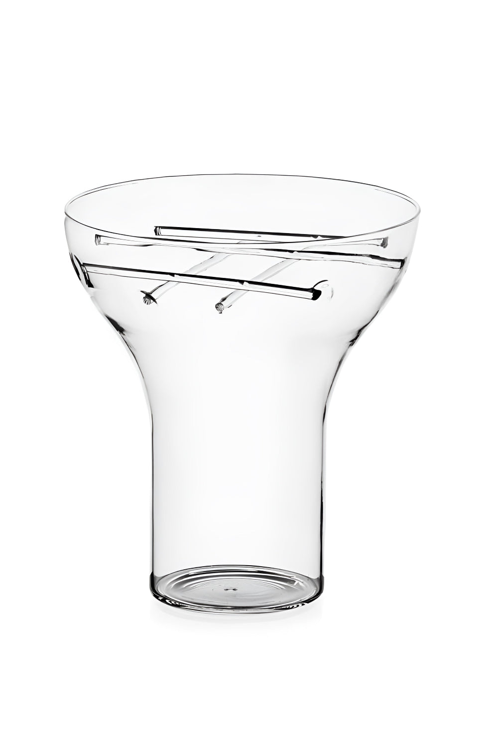 Ichendorf Milano-Trame Orta Boy Cam Vazo H:20cm-Vazo-1-Milagron.com