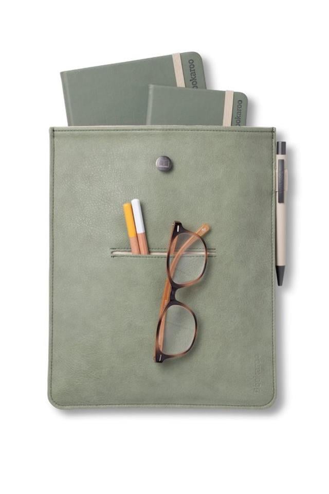 If Bookaroo Books & Stuff Pouch Kitap&Defter Kılıfı Fern