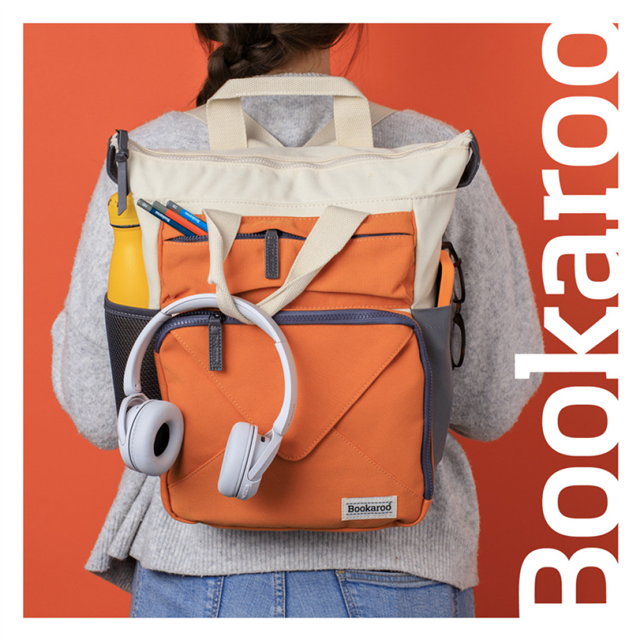 If Bookaroo Kitap Sırt Çantası Bordo 38146