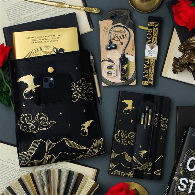 If-Bookaroo Pen Pouch Lastikli Kalemlik Fantasy Dragon-Kitap Ayracı-3-Milagron.com