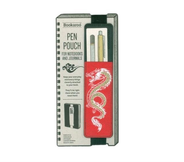If-Bookaroo Pen Pouch Lastikli Kalemlik Warriar Dragon-Kitap Ayracı-1-Milagron.com