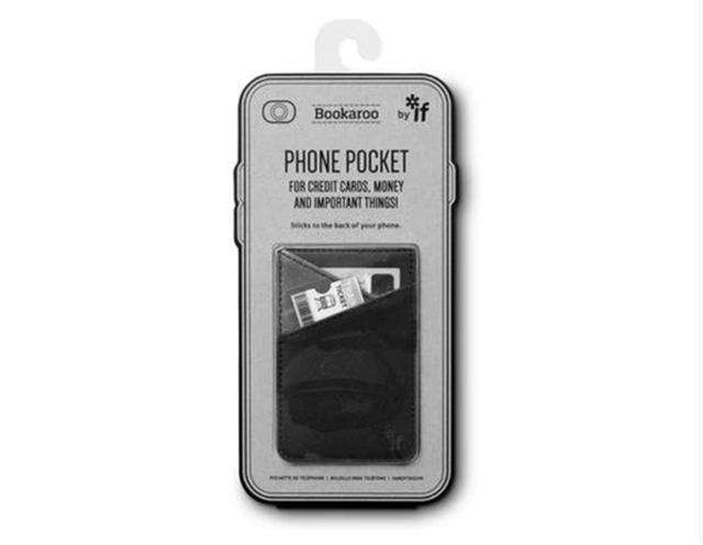 If-If Bookaroo Phone Pocket Telefon Kartlığı Charcoal-Kitap Ayracı-1-Milagron.com