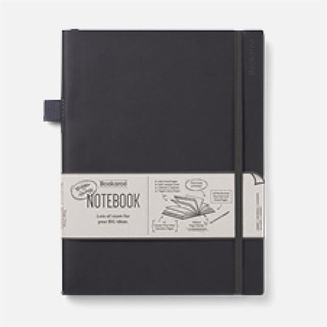 If-If Bookaroo Bigger Things Notebook Journal çizgili Defter Black-Defter-1-Milagron.com