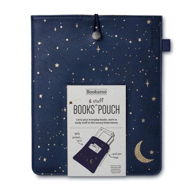 If-If Bookaroo Books & Stuff Pouch Kitap&Defter Kılıfı Moon & Stars-Defter-1-Milagron.com