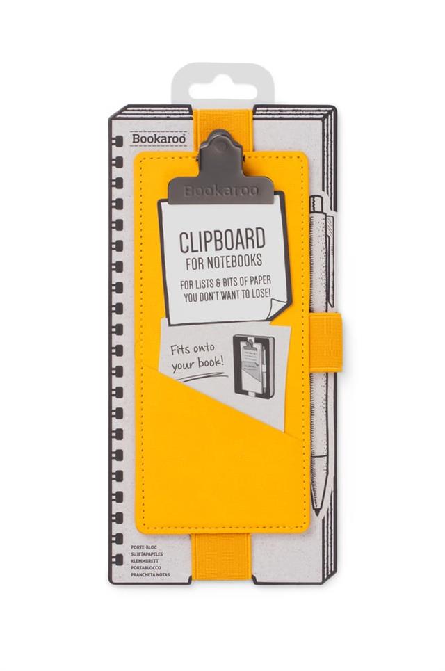 If-İf Bookaroo Clipboard Klipsli Kitap Ayracı Yellow Sarı-Kitap Ayracı-2-Milagron.com