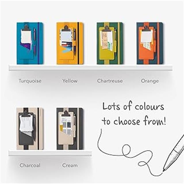 If-If Bookaroo Clipboard Klipsli Lastikli Kalemlik Cream-Kitap Ayracı-2-Milagron.com