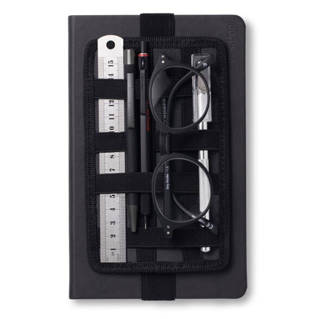 If-If Bookaroo Notebook Tidy Defter üzeri Düzenleyici Black-Defter-2-Milagron.com