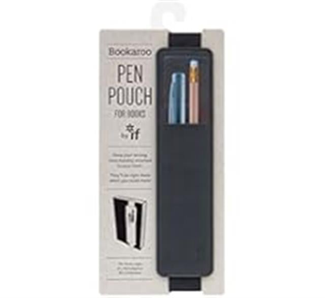 If-İf Bookaroo Pen Pouch Defter üstü Kalemlik Black-Kitap Ayracı-1-Milagron.com