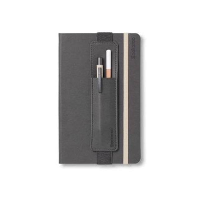 If-İf Bookaroo Pen Pouch Defter üstü Kalemlik Charcoal-Kitap Ayracı-2-Milagron.com