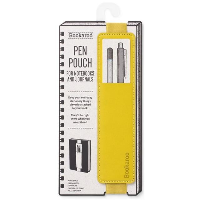 If-İf Bookaroo Pen Pouch Defter üstü Kalemlik Chartreuse Limon Sarı-Kitap Ayracı-1-Milagron.com
