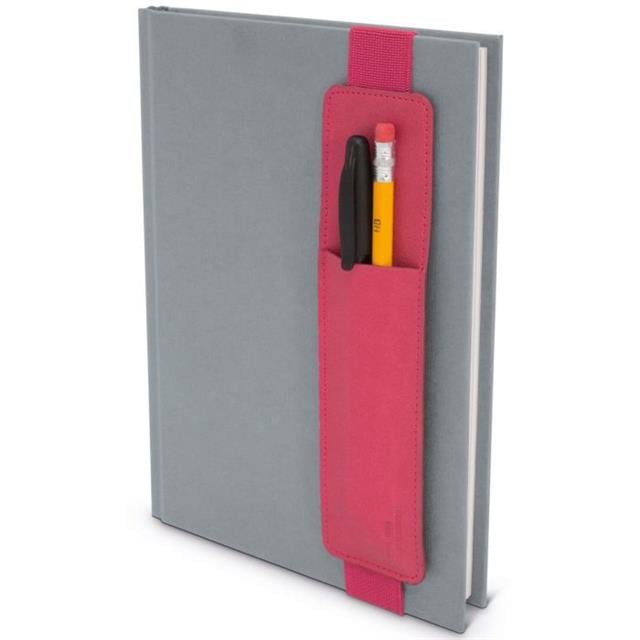 If-İf Bookaroo Pen Pouch Defter üstü Kalemlik Pink Pembe-Kitap Ayracı-2-Milagron.com
