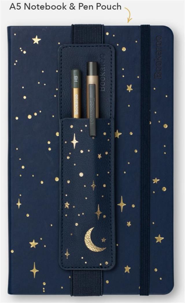 If-If Bookaroo Pen Pouch Moon & Stars Lastikli Kalemlik-Kitap Ayracı-3-Milagron.com