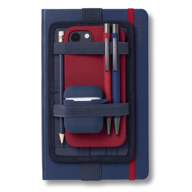 If-İf Bookaroo Pen Pouch Notebook Tidy Defter üstü Düzenleyici Navy Lacivert-Kitap Ayracı-3-Milagron.com