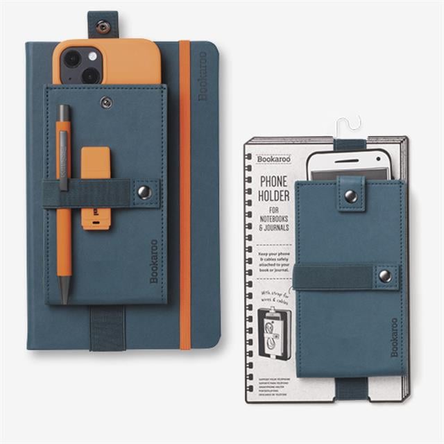 If-If Bookaroo Phone Holder Defter üstü Lastikli Telefon Tutucu Navy-Defter-1-Milagron.com