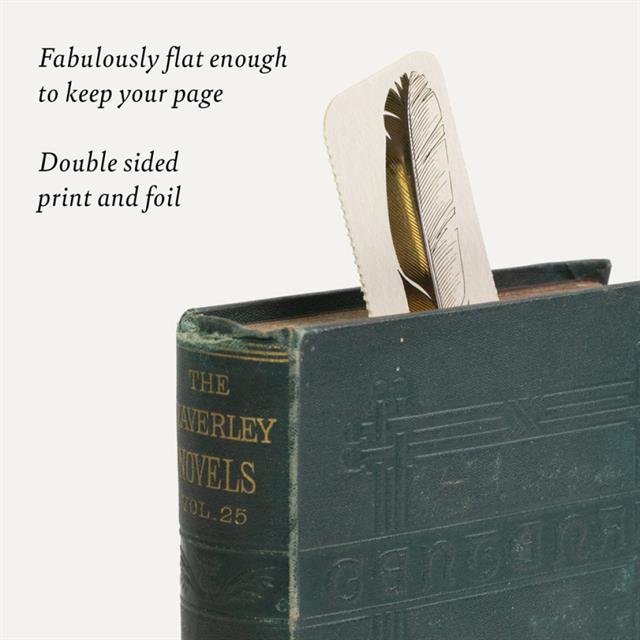 İF Fabulously Flat Paper Pen Kalemli Kitap Ayracı