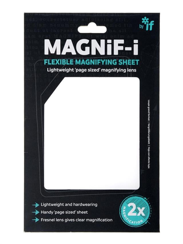 If-İf Full Page Magnifier By Magnif I Büyüteç A4-Kitap Ayracı-1-Milagron.com