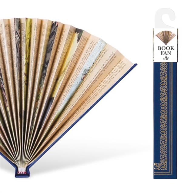 If-İf Kitap şeklinde Yelpaze Romantasy-Kitap Ayracı-1-Milagron.com