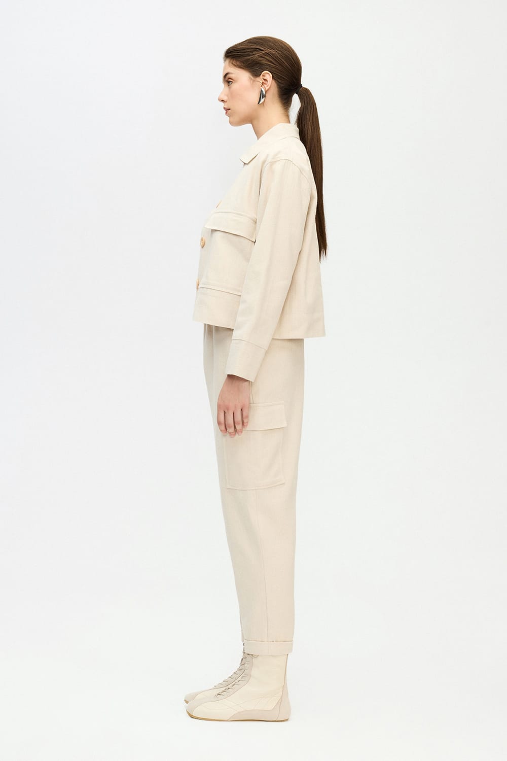 İkikız-Balıksırtı Kısa Ceket-Ceket-2-Milagron.com