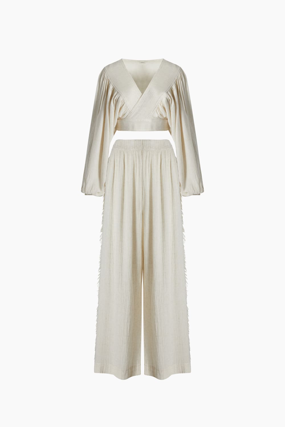 İkikız-Bürümcük Pantolon Takım-Alt - Üst Takım-1-Milagron.com