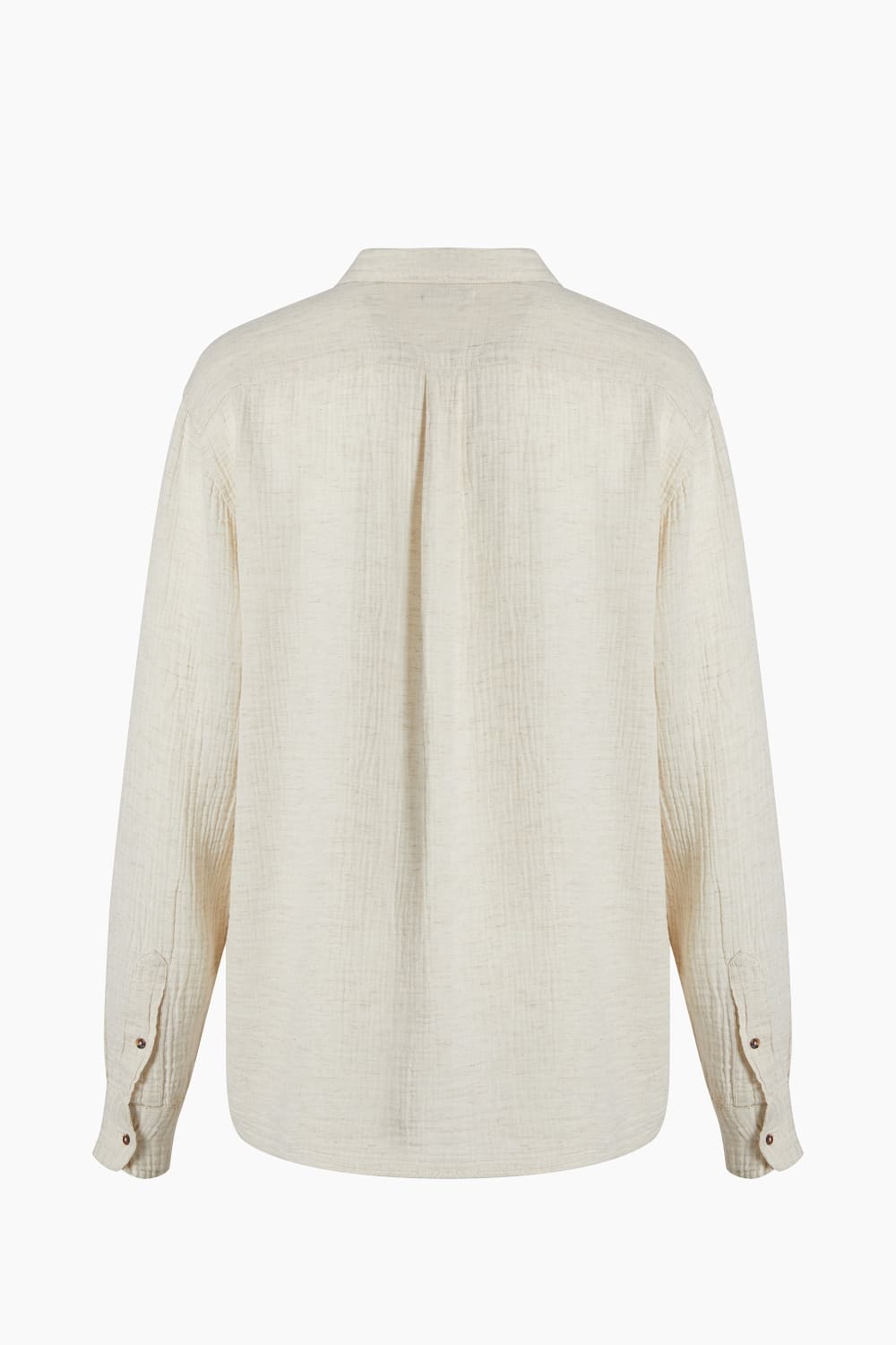 İkikız-Crinkle Linen Erkek Gömlek-Gömlek-3-Milagron.com