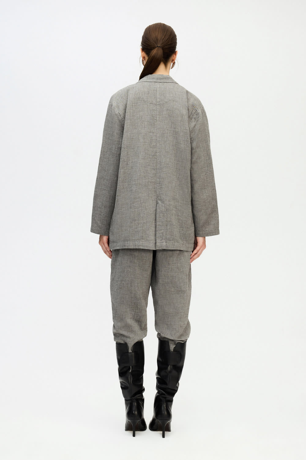 İkikız-Gri Ceket-Ceket-3-Milagron.com