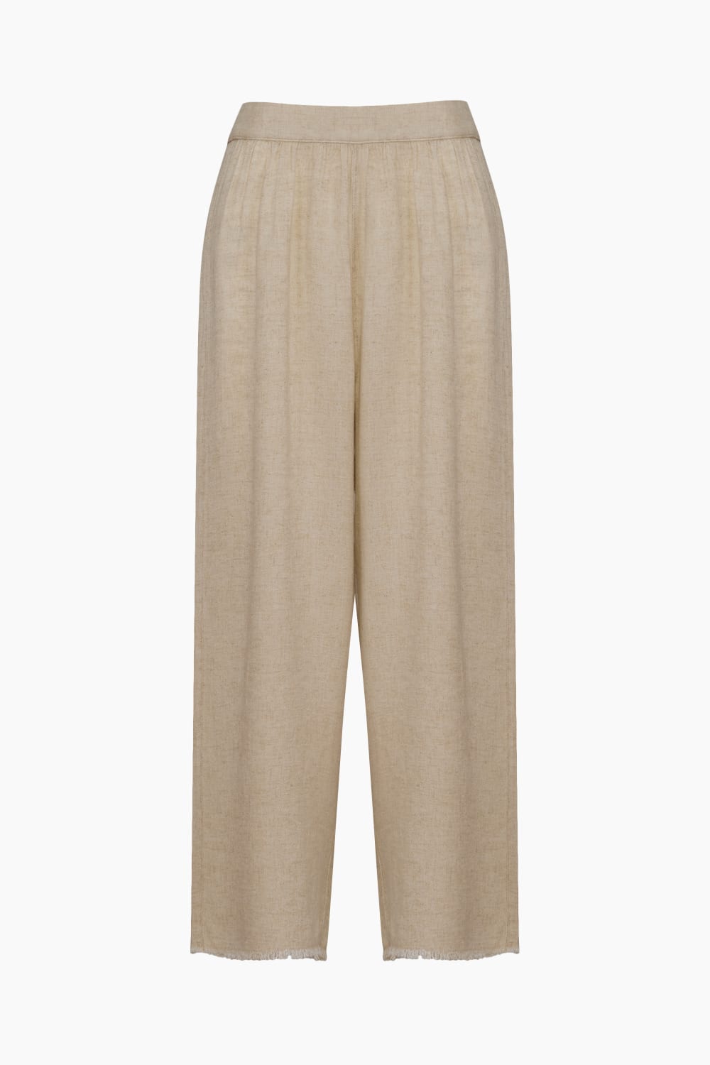 İkikız-Keten Naturel Pantolon-Pantolon-5-Milagron.com