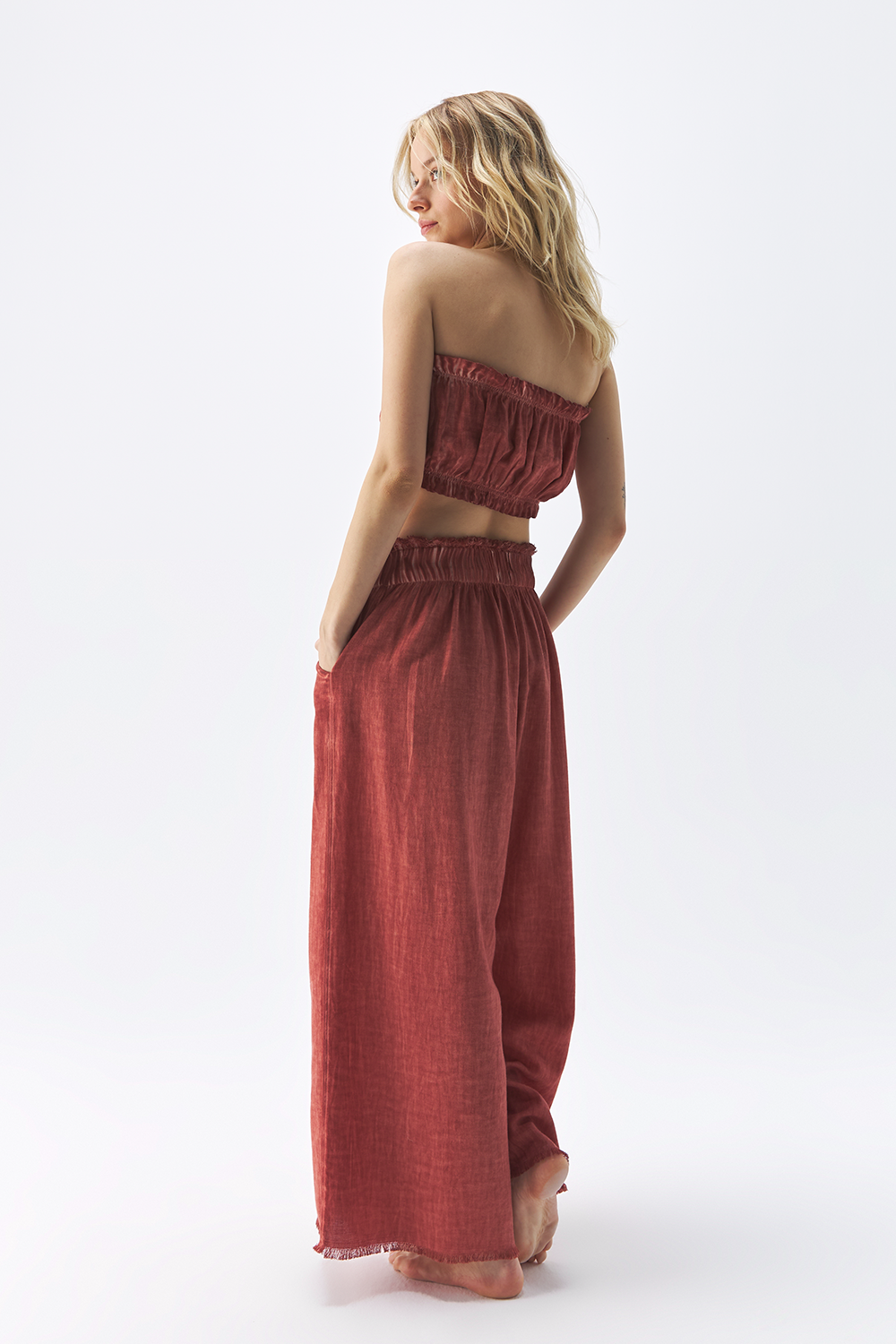 İkikız-Kiremit Mini Büstiyer-Top-2-Milagron.com