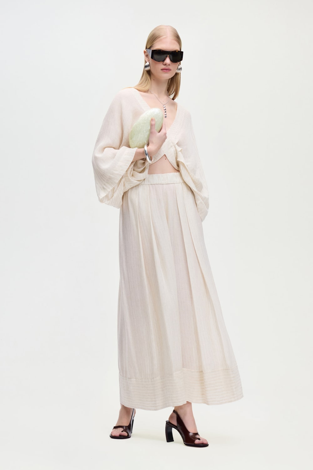 İkikız-Naturel Palazzo Pantolon-Pantolon-2-Milagron.com