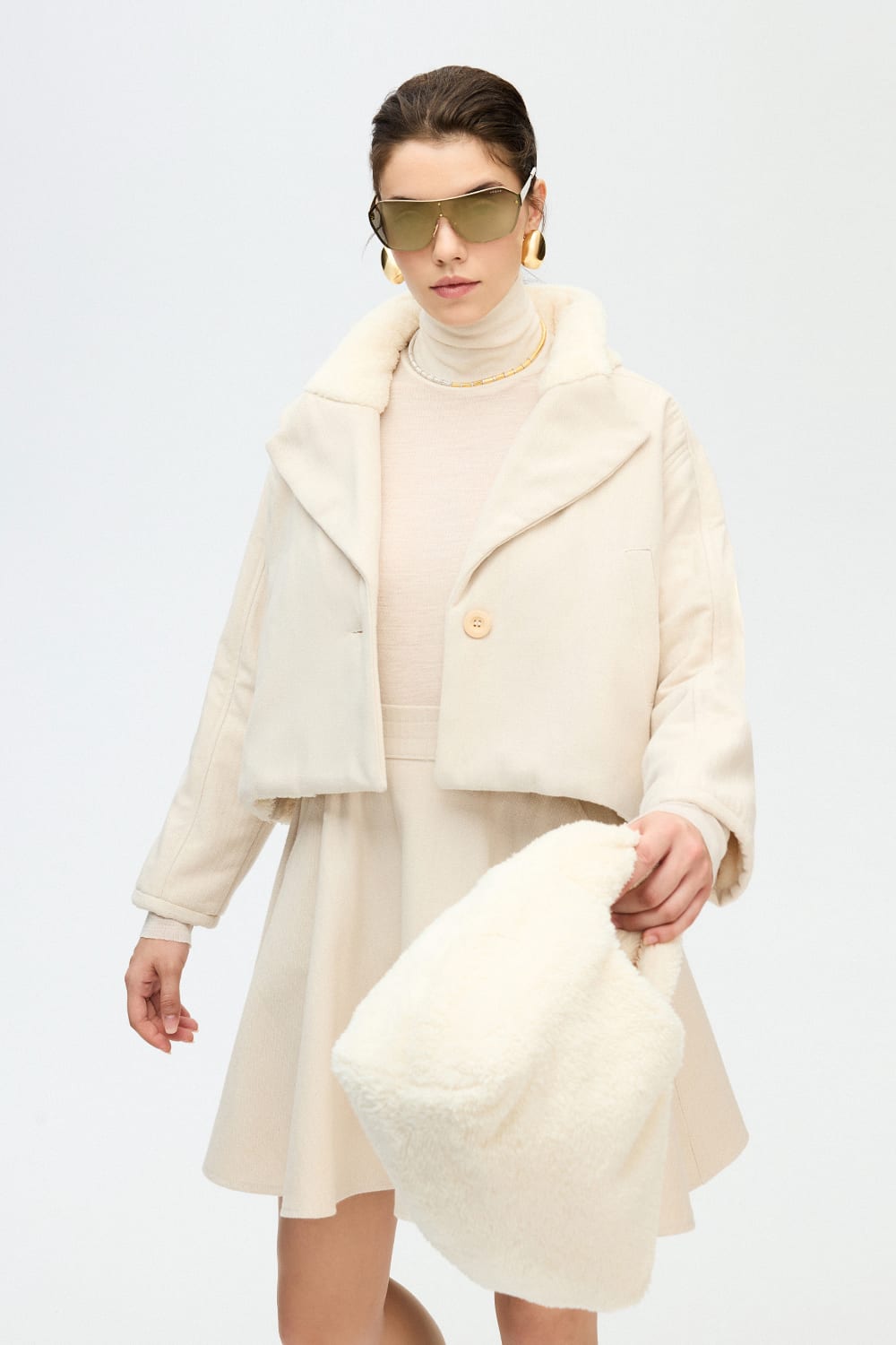 İkikız-Pelüş Çanta-El Çantası-3-Milagron.com